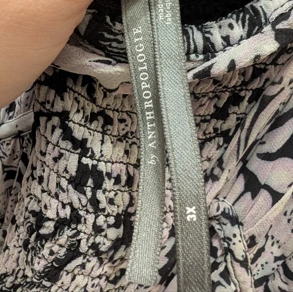 Anthropologie Smocked Midi Dress - Picture 7 of 8